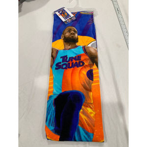 Space Jam LeBron James Kids Super Soft Cotton Beach Bath Towel, 28" x 58" , Blue